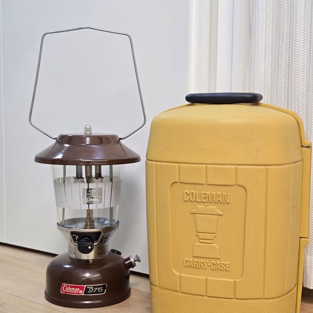 〔中古產品〕Coleman 275 經典系列 【啡色】雙燈紗汽油燈