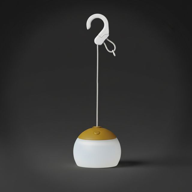 Snow Peak ES-070GR 黃色充電式 LED 吊燈