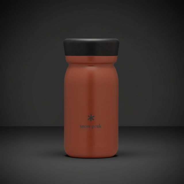 Snow Peak TW-351-RC 不鏽鋼真空保溫瓶 (牛奶樽造型，紅陶色)