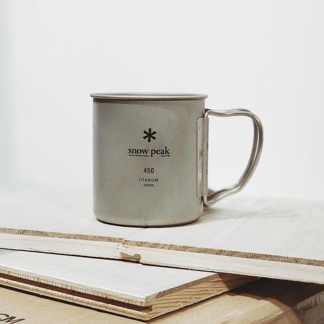 Snow Peak MG-143 Ti-Single 450 Cup (單層 450ml 鈦杯)