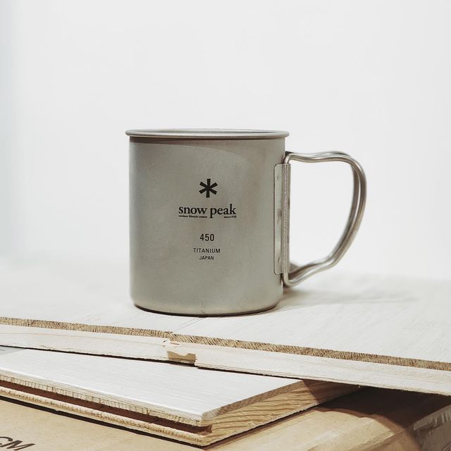 Snow Peak MG-143 Ti-Single 450 Cup (單層 450ml 鈦杯)