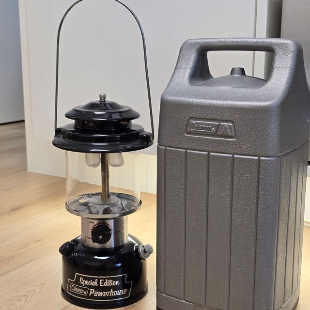 〔中古產品〕Coleman Special Edition 【黑色】Powerhouse 經典汽油燈